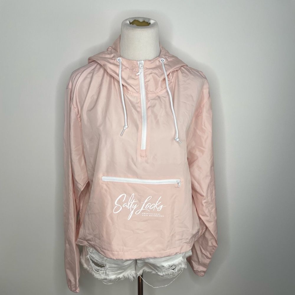 Independent- Pink "Salty Locks" Windbreaker